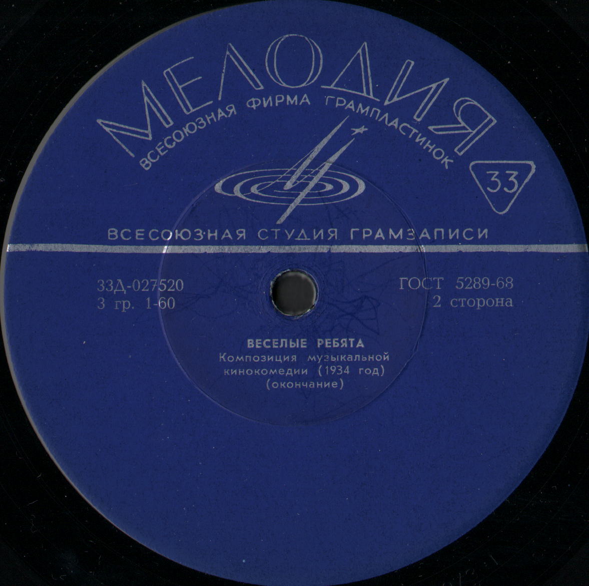 Композиция музыкальной кинокомедии «Весёлые ребята»