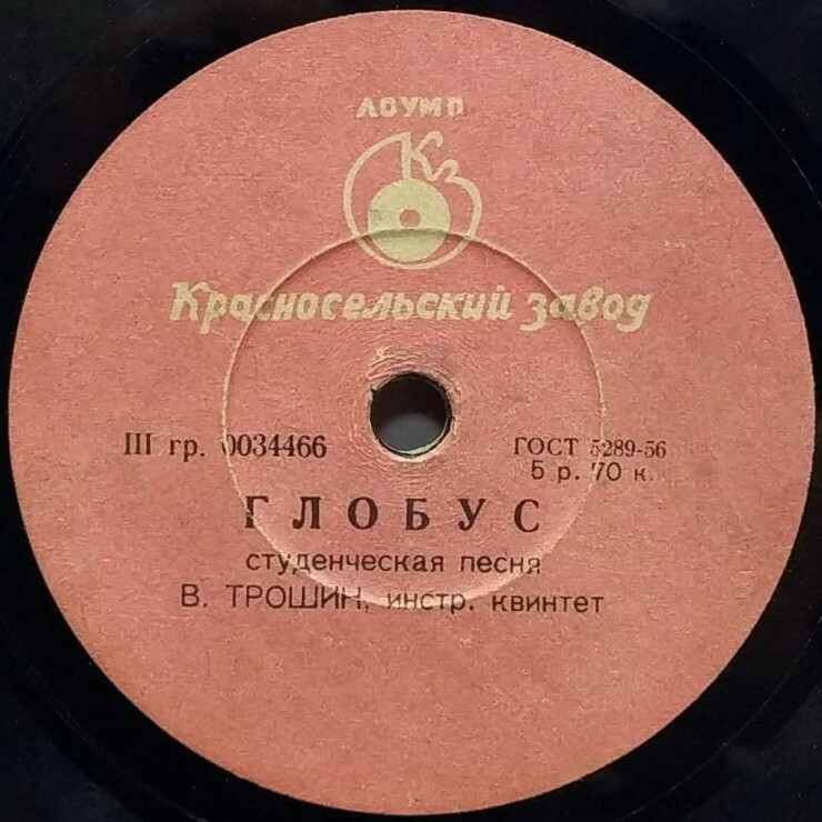 Аскольд Беседин - Праздничная // Владимир  Трошин - Глобус