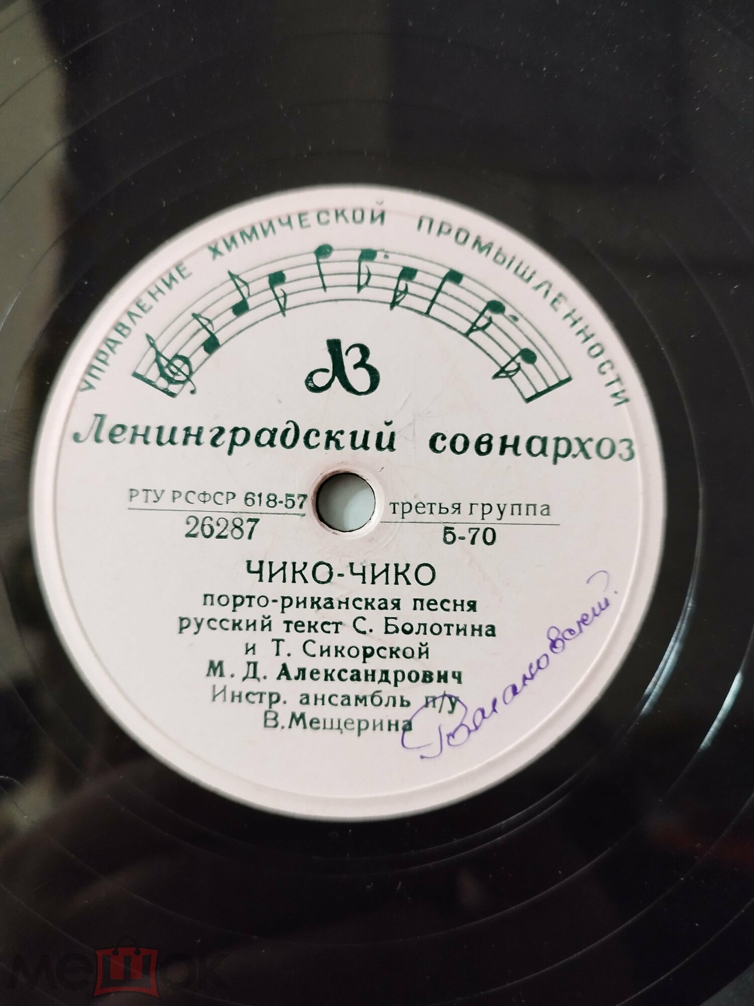 М. Александрович — Черноглазая ласточка / Чико-чико