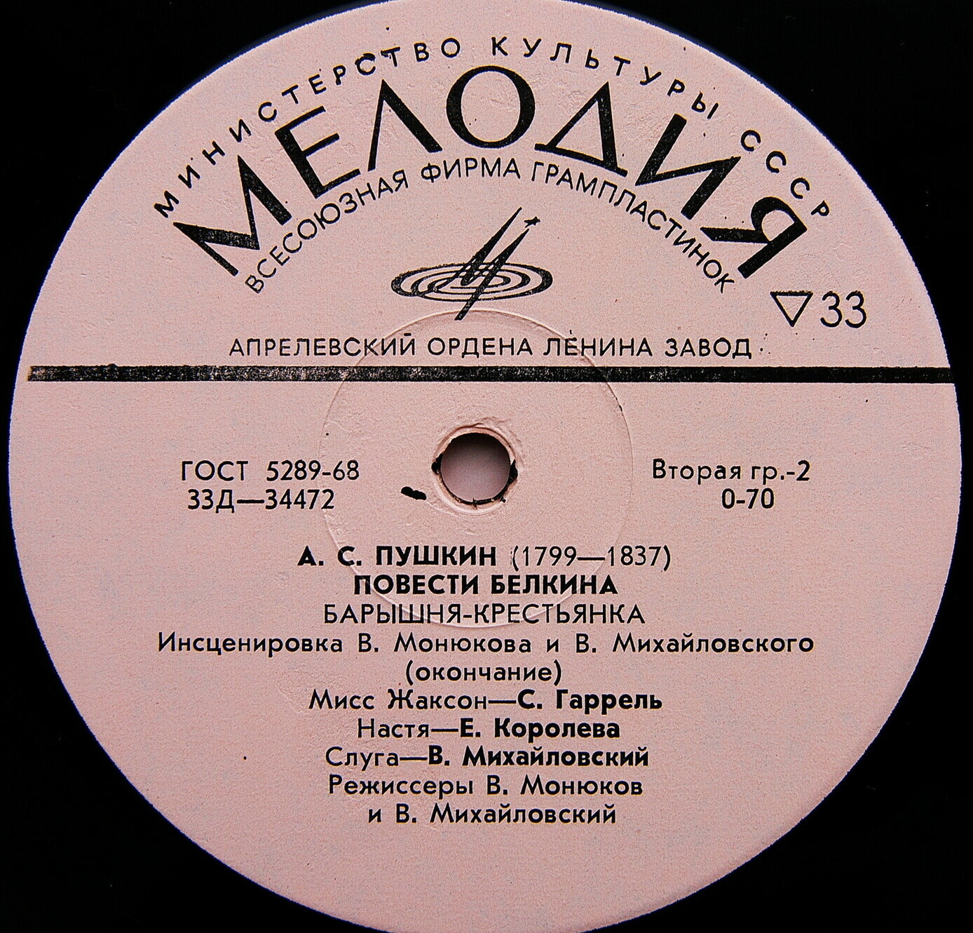 А. С. Пушкин - Повести Белкина - "Барышня-крестьянка"