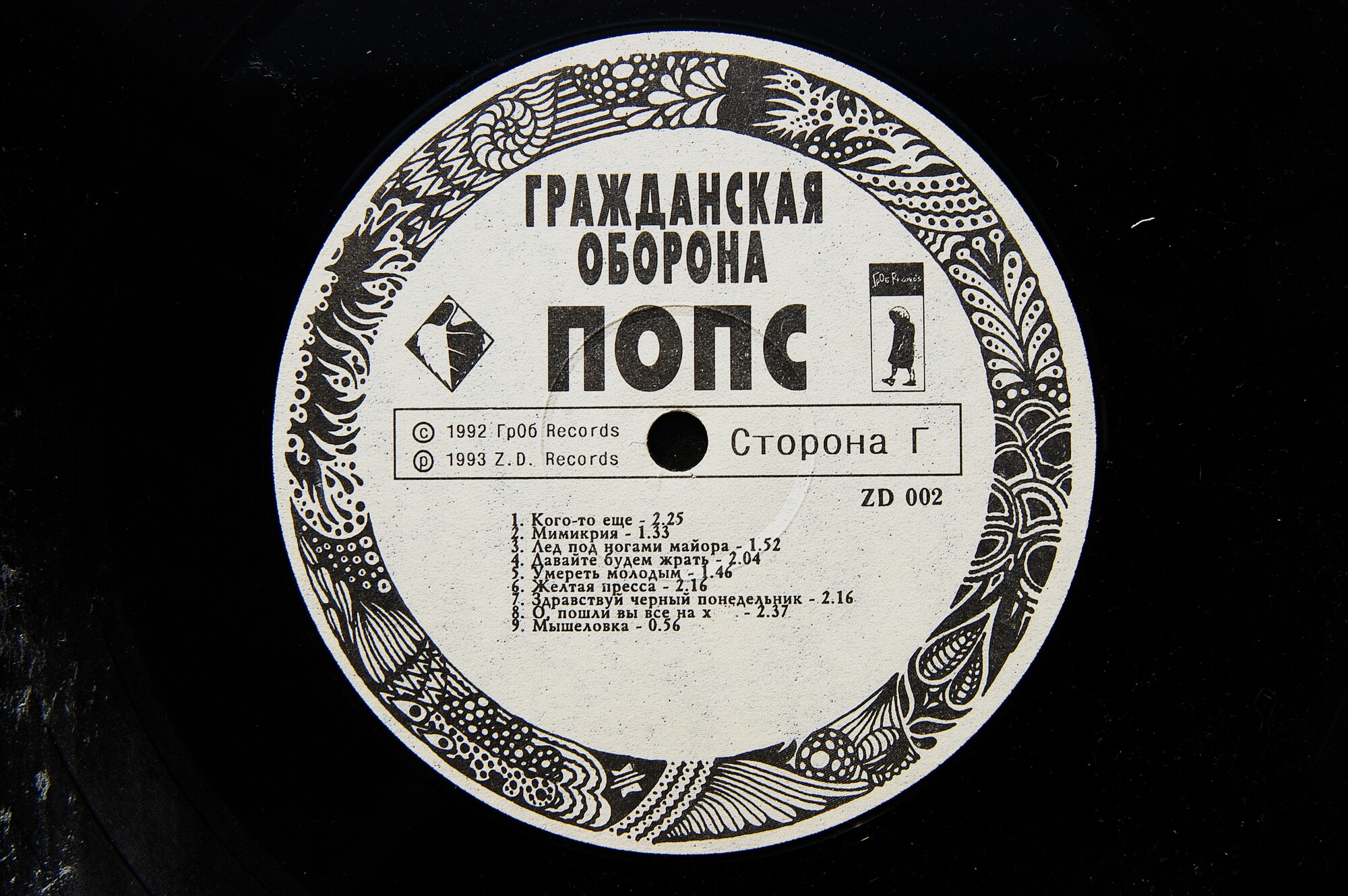 Группа «ГРАЖДАНСКАЯ ОБОРОНА». Попс