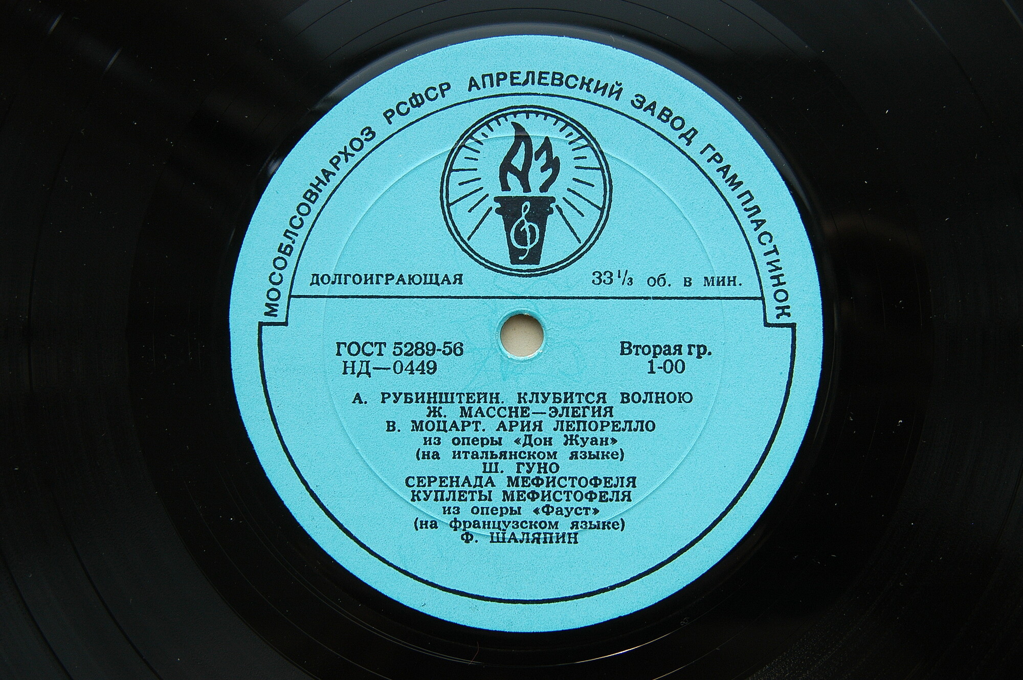 Фёдор ШАЛЯПИН (бас): «Концерт Фёдора Шаляпина»