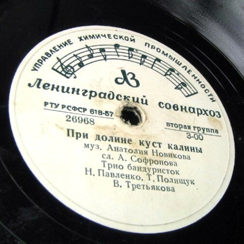 При долине куст калины / Моя родная сторона