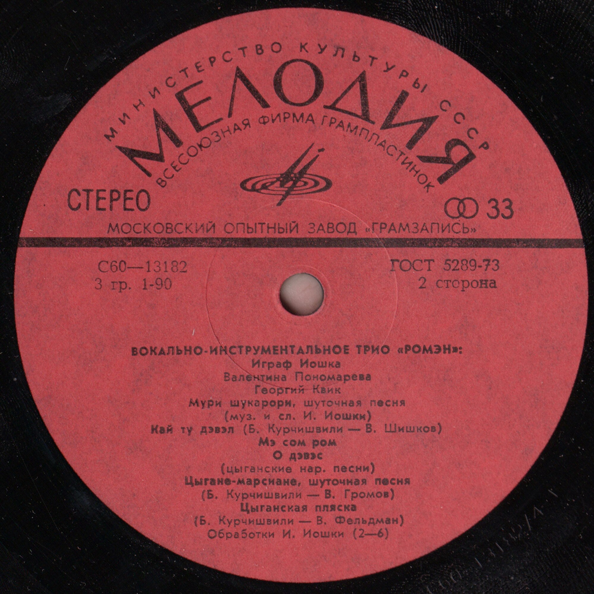 Вокально-инструментальное трио «Ромэн»