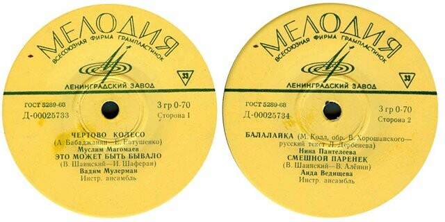 Песни советских композиторов