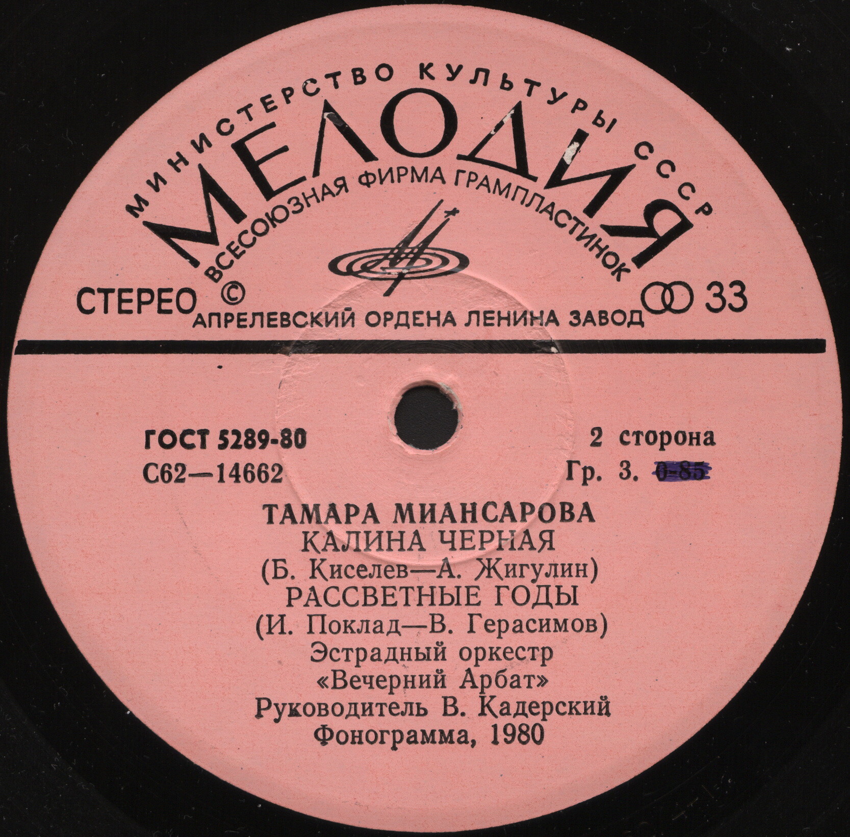 Тамара МИАНСАРОВА