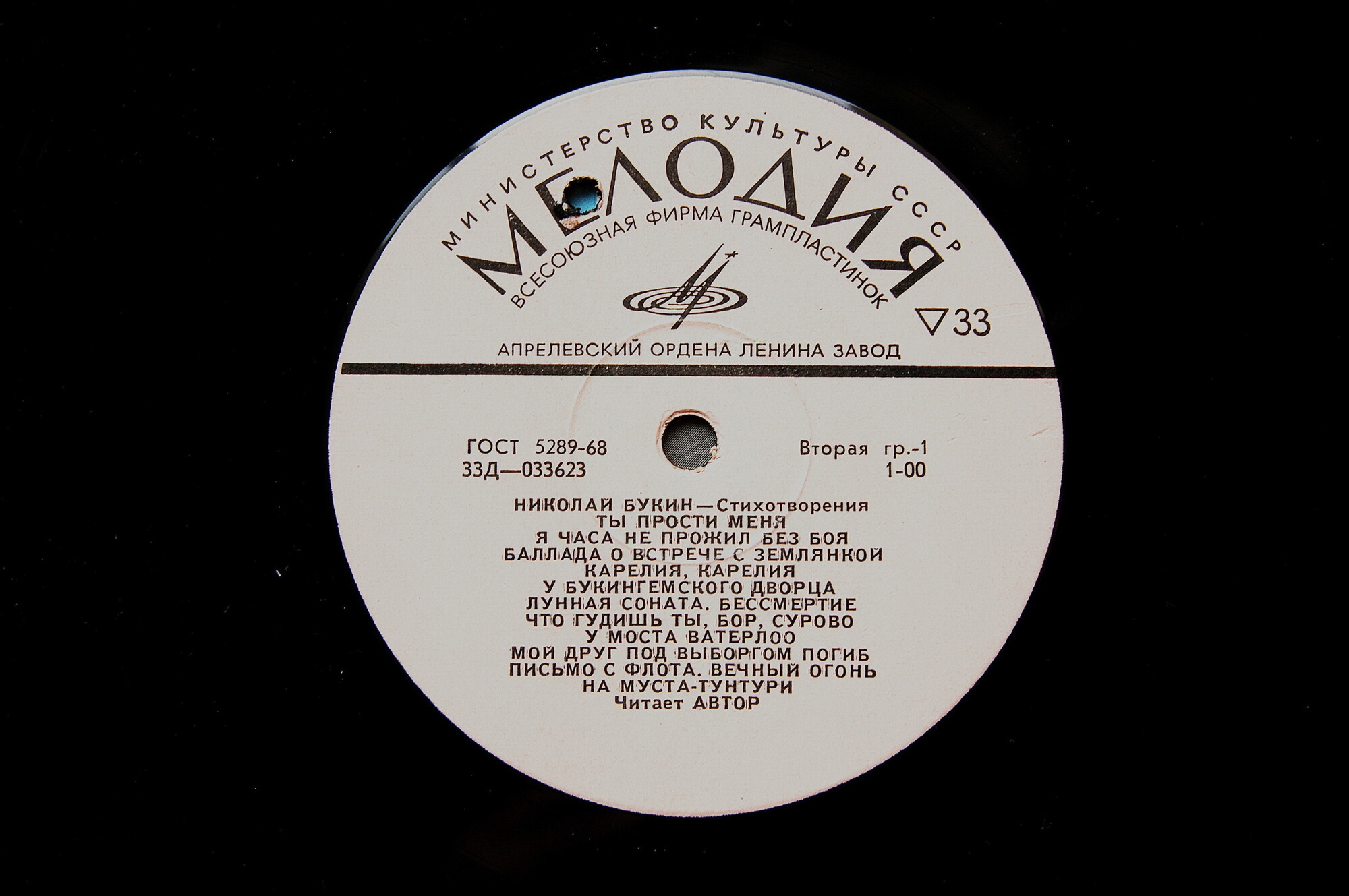 БУКИН Николай. Стихи и песни