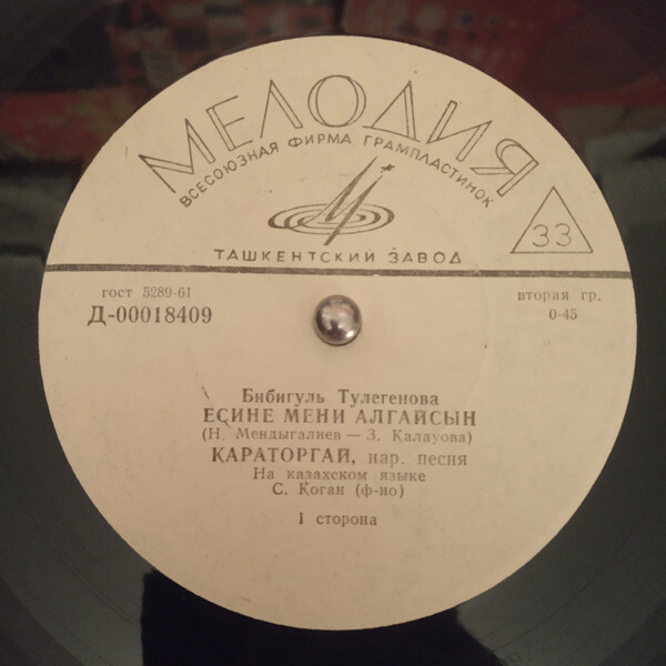 Бибигуль ТУЛЕГЕНОВА