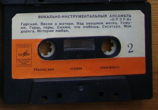ВОКАЛЬНО-ИНСТР. АНСАМБЛЬ «ОРЭРА», рук. Р. Бардзимашвили.