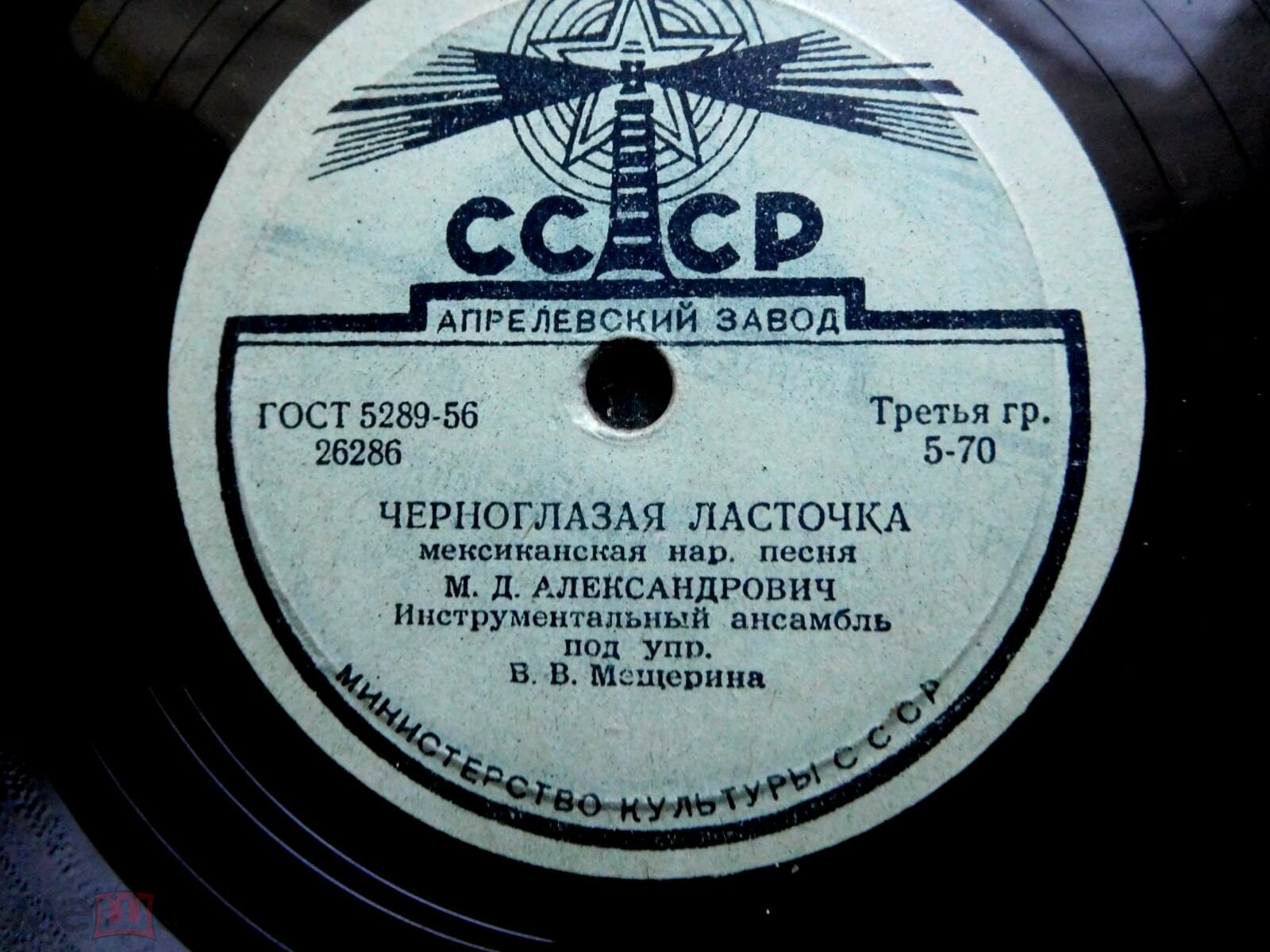 М. Александрович — Черноглазая ласточка / Чико-чико