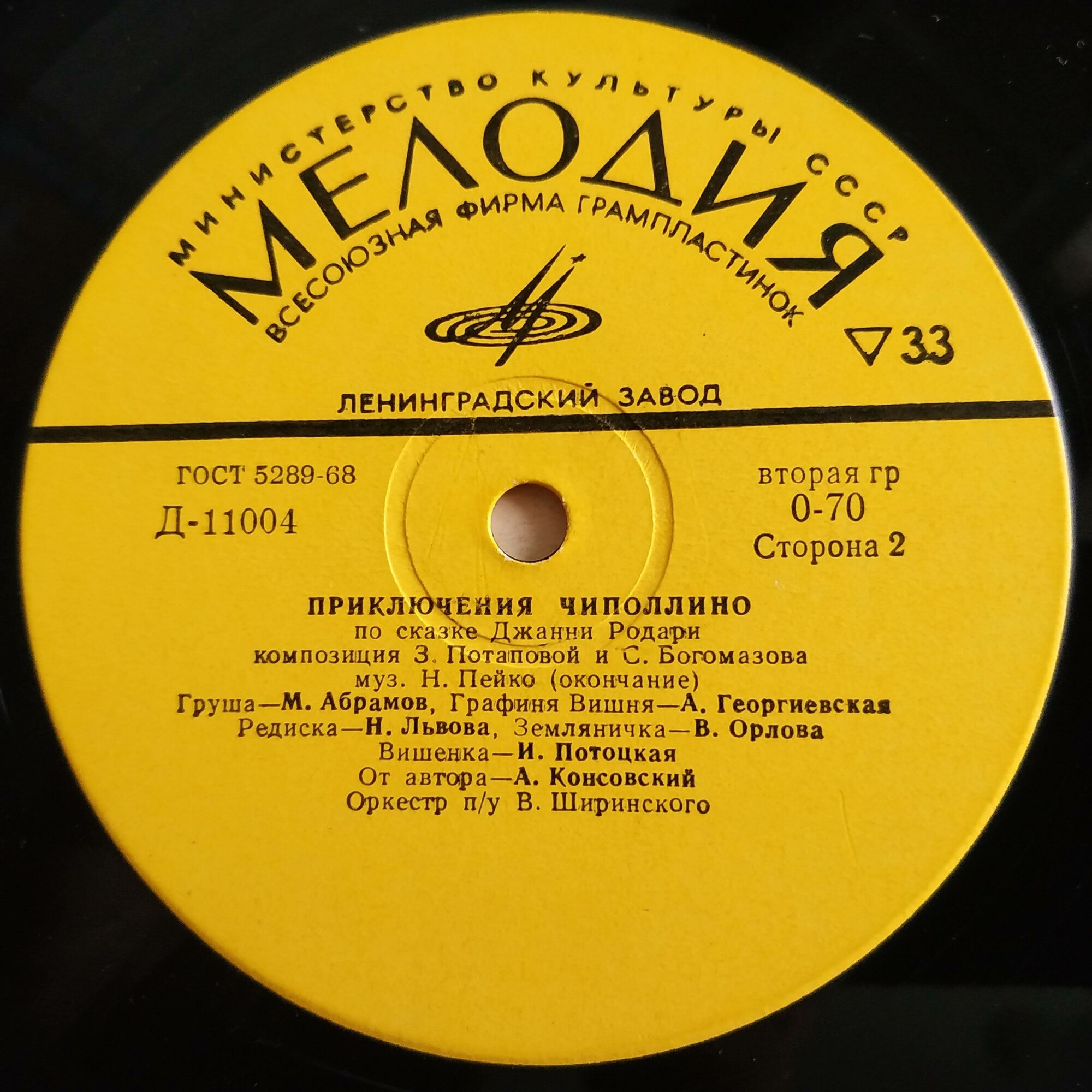 Джанни Родари. Приключения Чиполлино