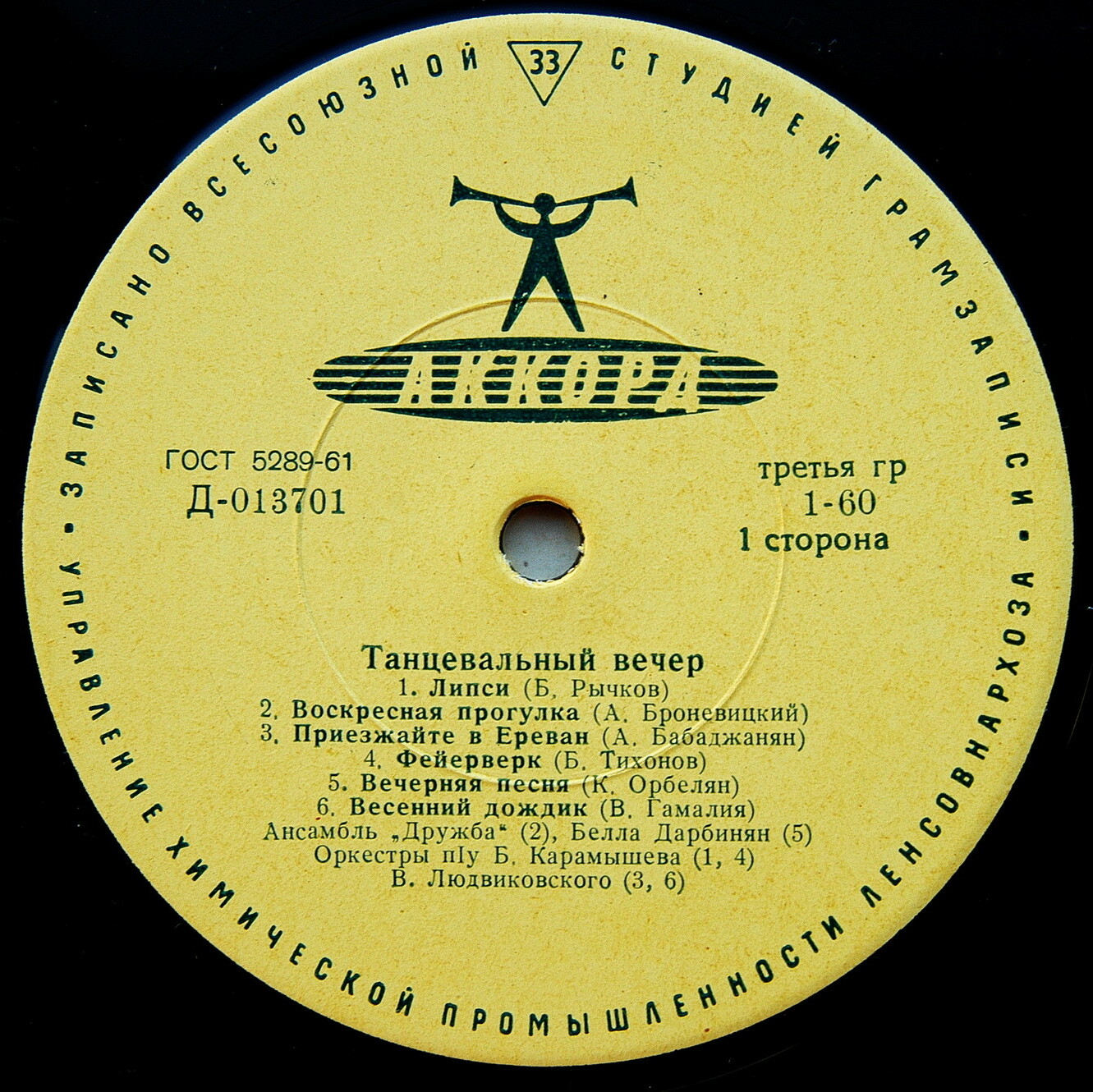 Танцевальный вечер