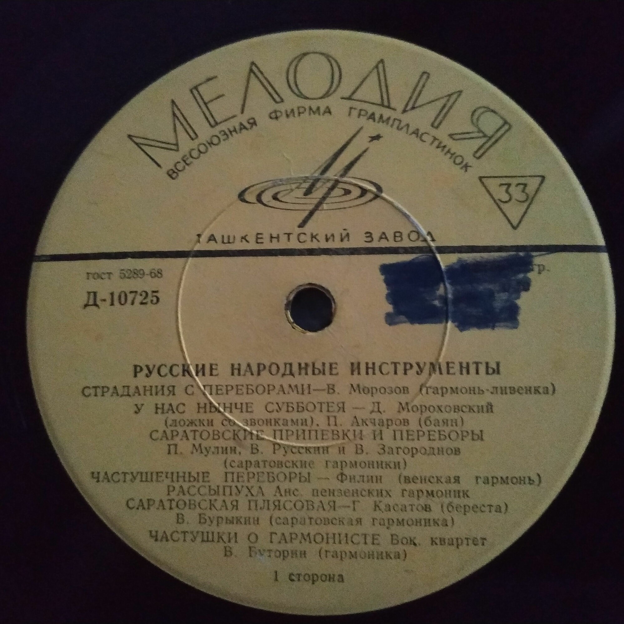 Русские песни и музыка в исполнении на народных инструментах