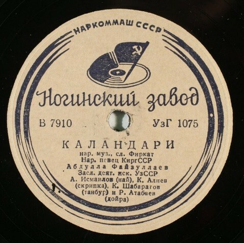 Танг аткунча / Каландари