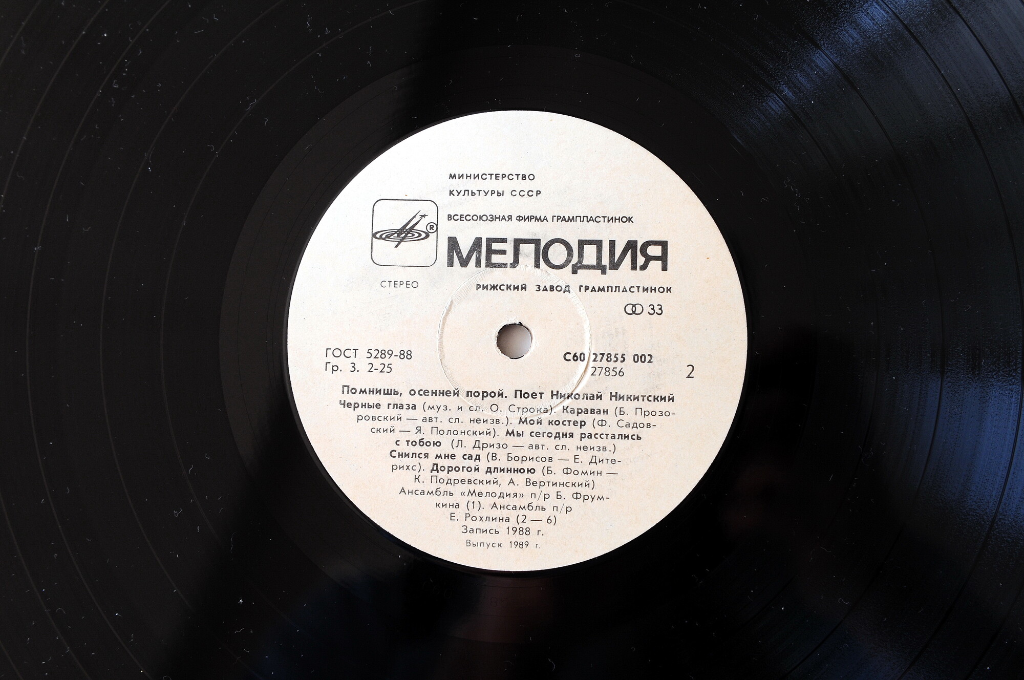 НИКОЛАЙ НИКИТСКИЙ - Помнишь, осенней порой