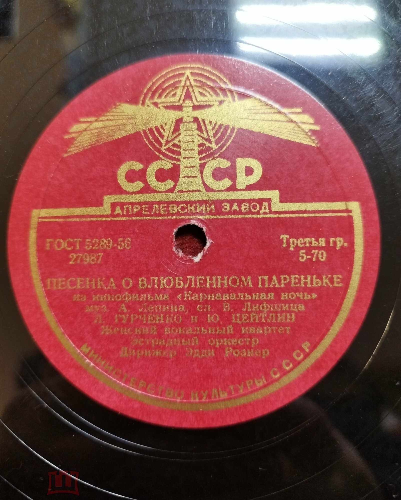 А. Лепин — Музыка из к/ф «Карнавальная ночь»