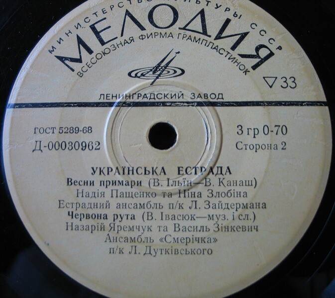 Украинская эстрада