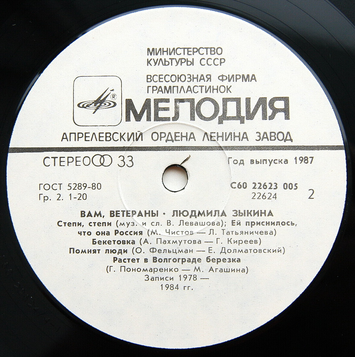Людмила ЗЫКИНА. ВАМ, ВЕТЕРАНЫ