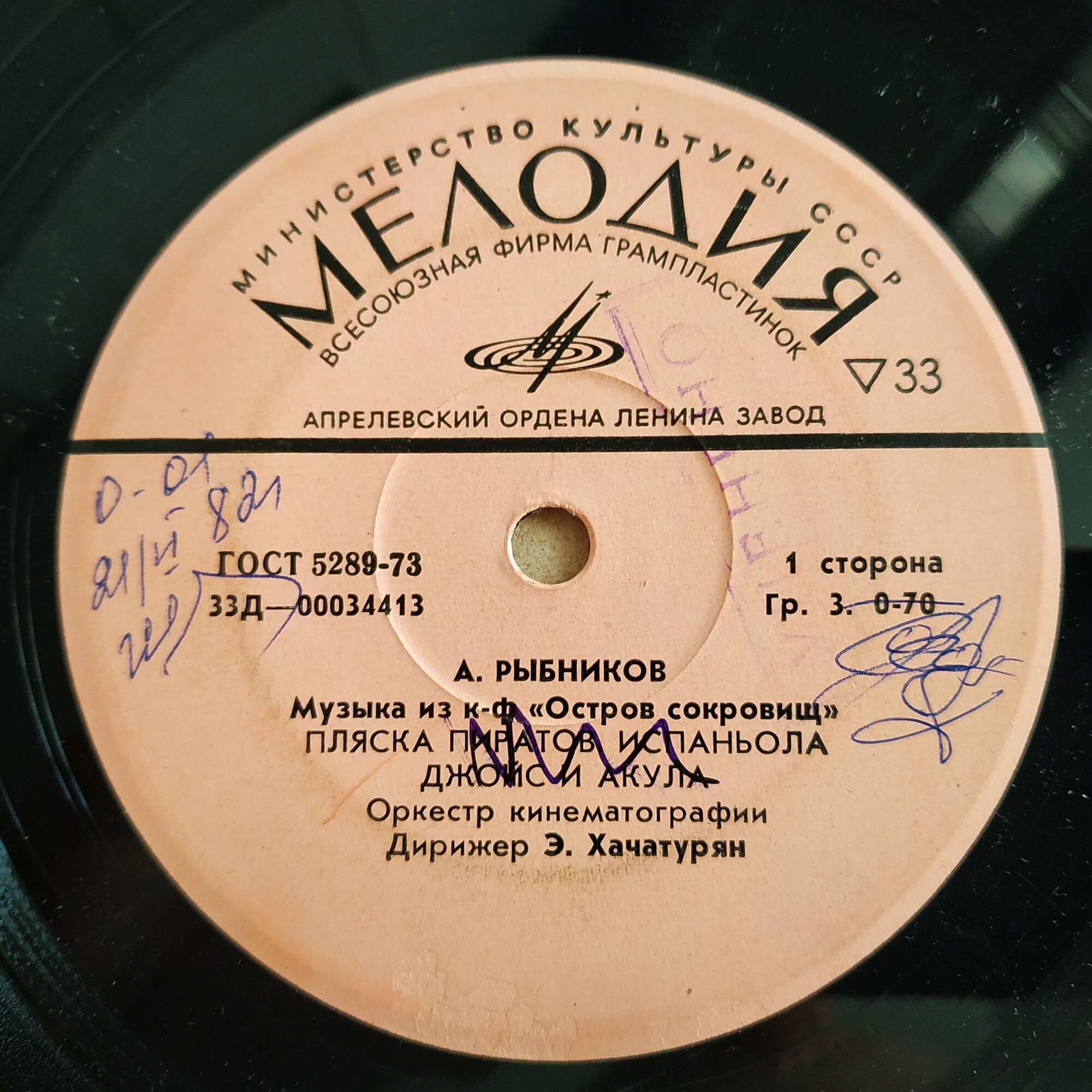 Алексей РЫБНИКОВ. Музыка из к/ф "Остров сокровищ"