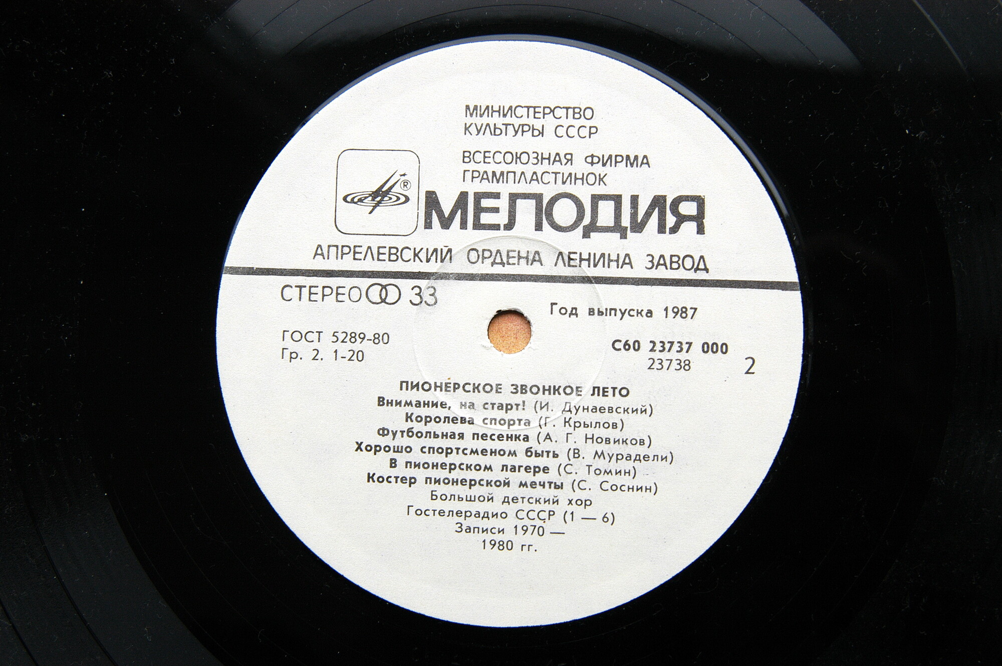 Пионерское звонкое лето