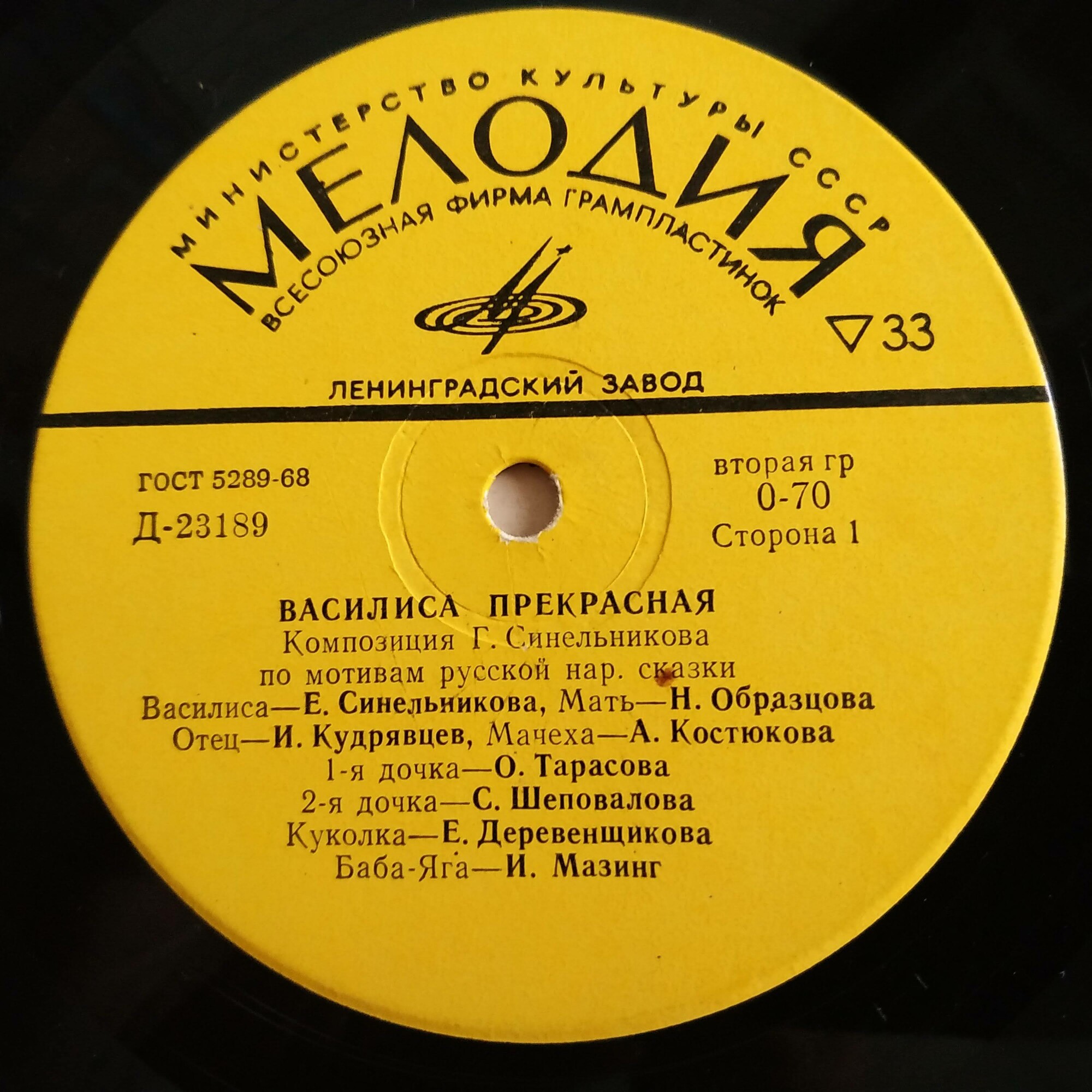 Василиса Прекрасная. Композиция по мотивам русской народной сказки