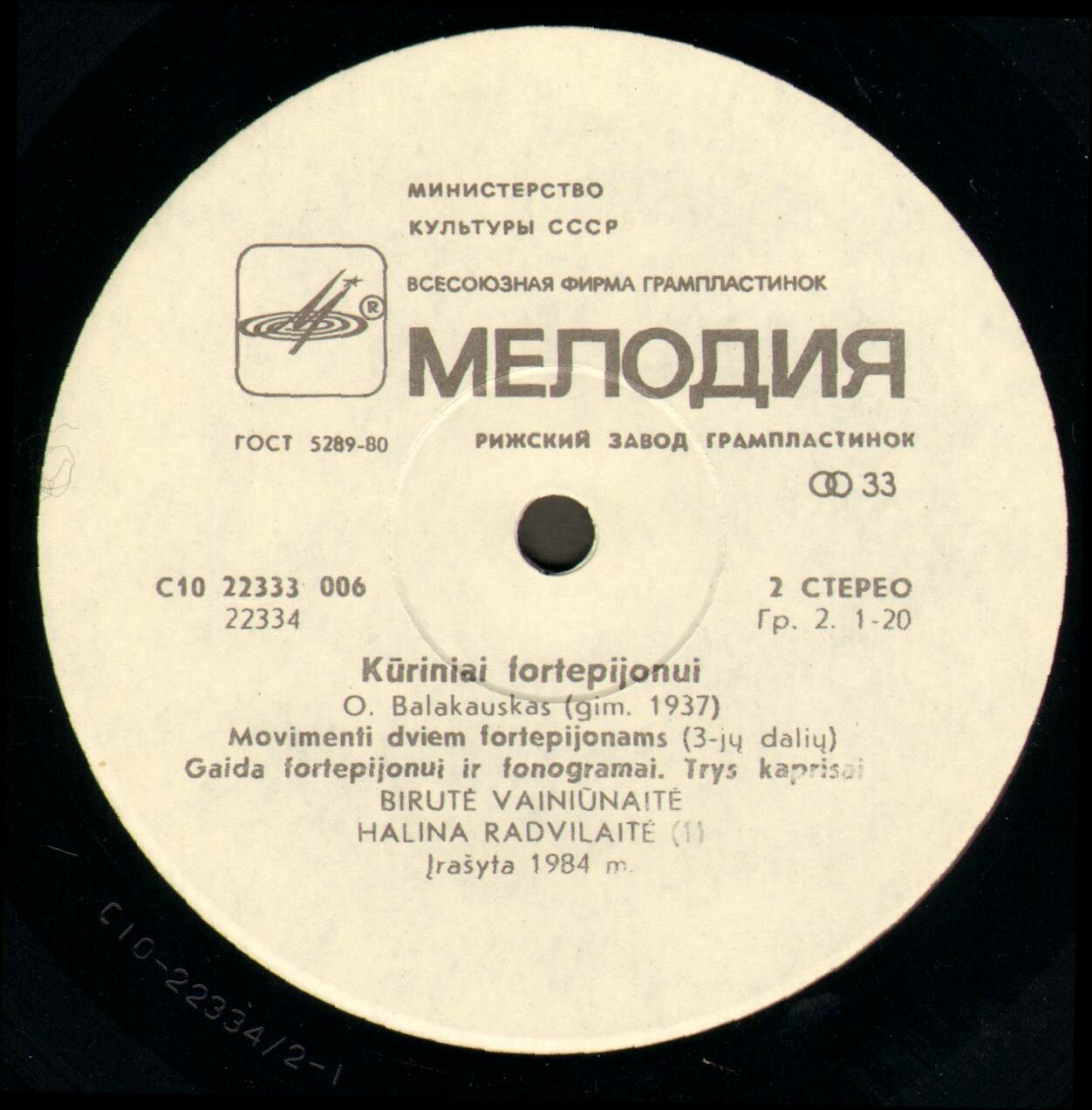 Произведения для фортепиано