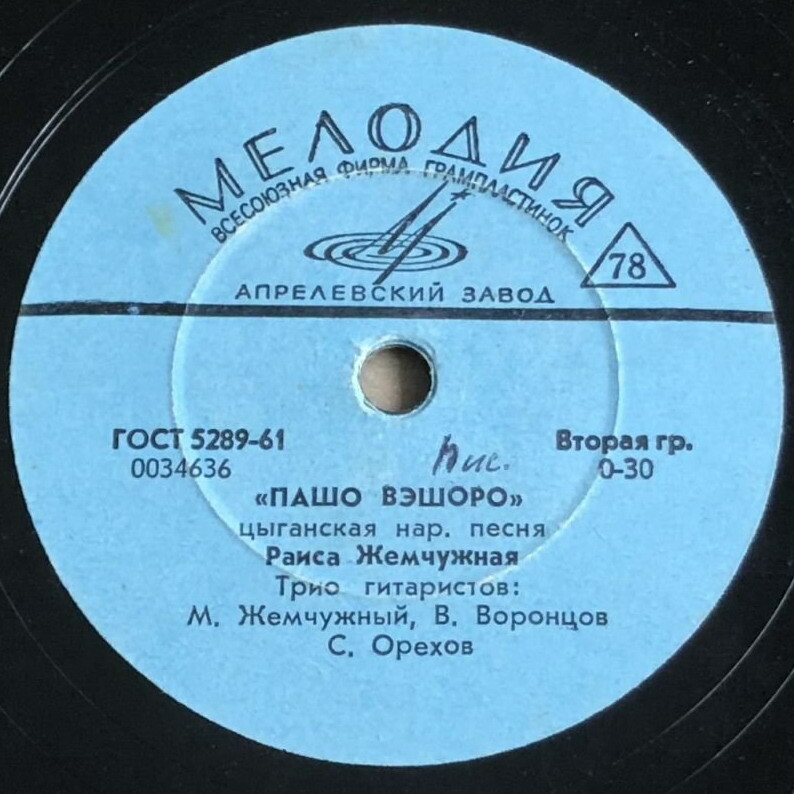 Раиса Жемчужная - Кхэл дяндя / Пашо вэшоро