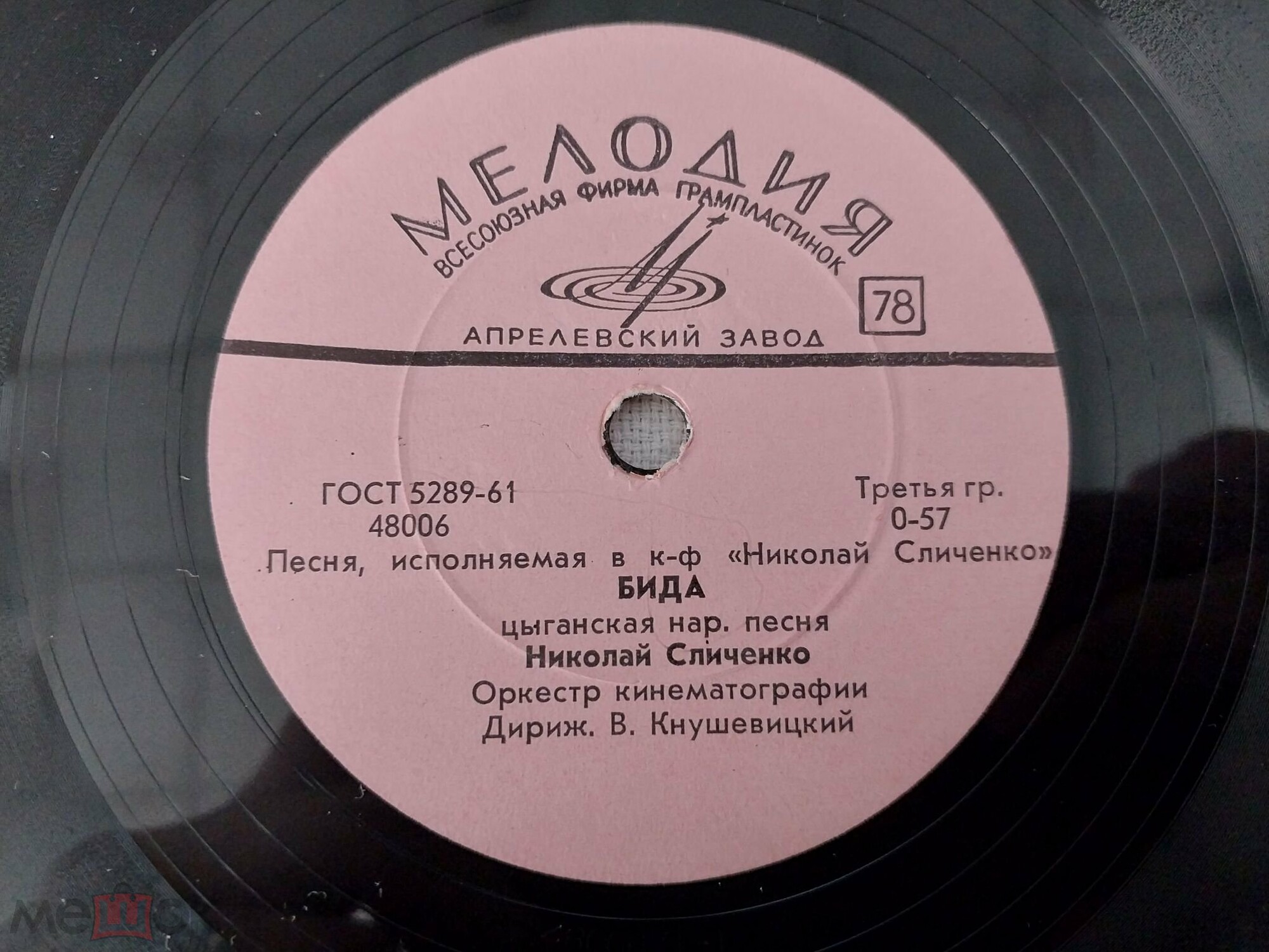 Николай Сличенко – Очи черные / Бида