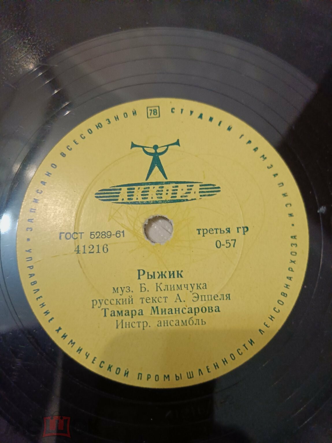 Тамара Миансарова — Давай никогда не ссориться / Рыжик