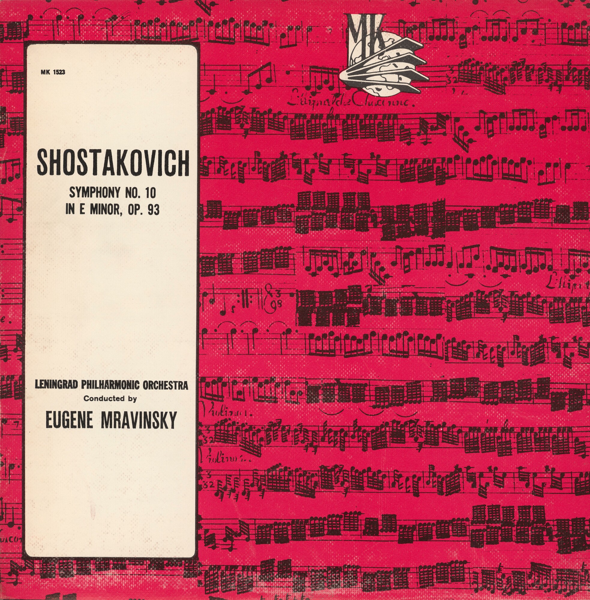 Д. ШОСТАКОВИЧ (1906–1975): Симфония № 10 ми минор, соч. 93 (СО ЛГФ, Е. Мравинский)