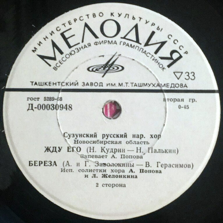Сузунский русский народный хор (Новосибирская область)