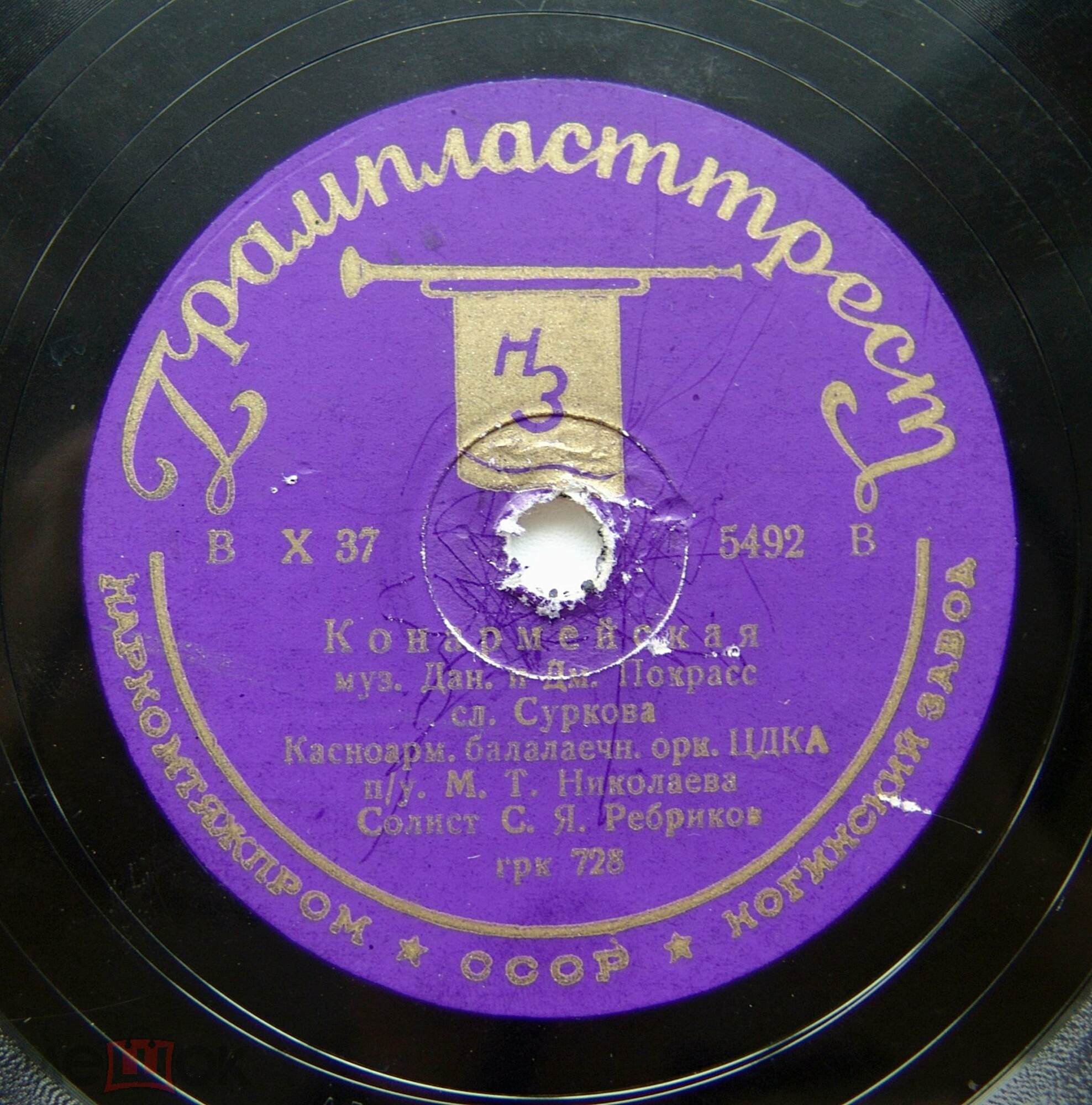 Красноармейский балалаечный оркестр ЦДКА – Конармейская / Соловей