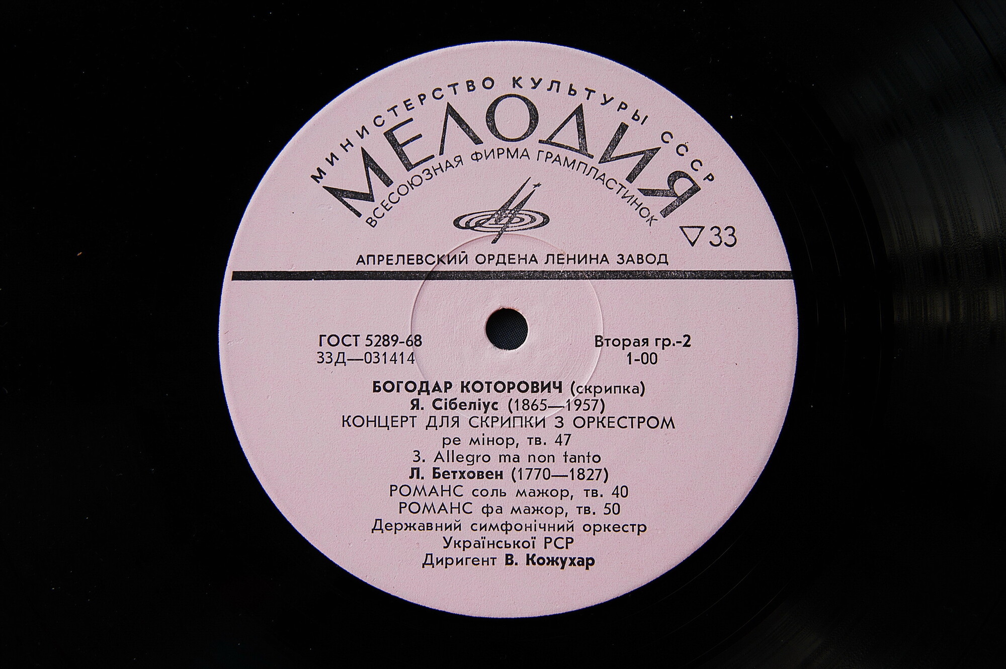 Богодар КОТОРОВИЧ (скрипка)