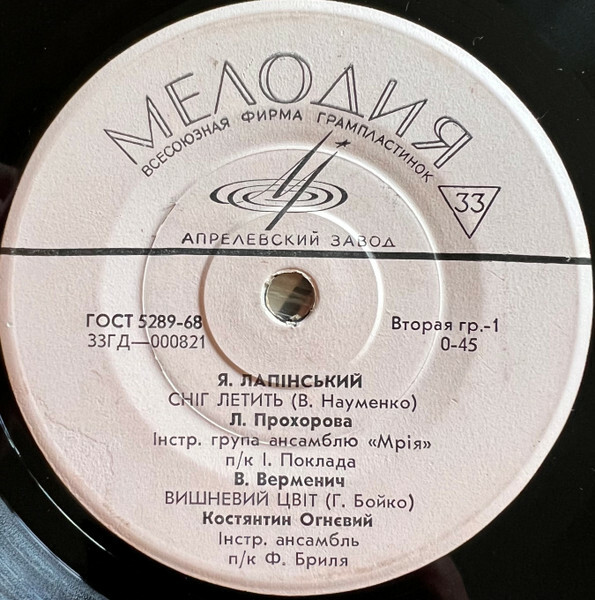 Лина Прохорова, Костянтин Огнєвий