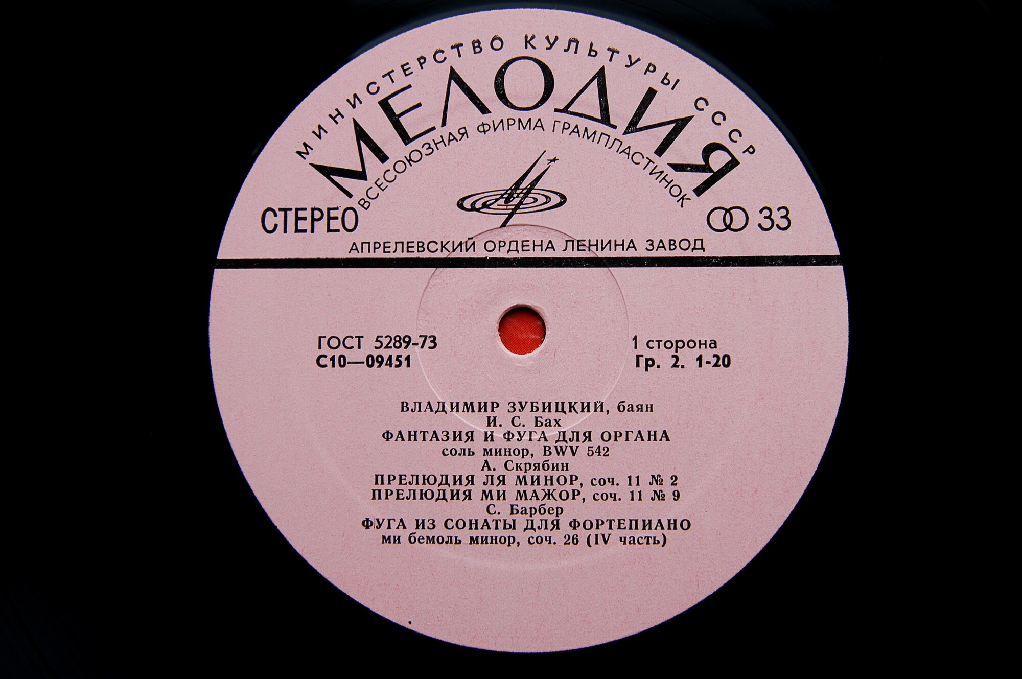 Владимир Зубицкий (баян)