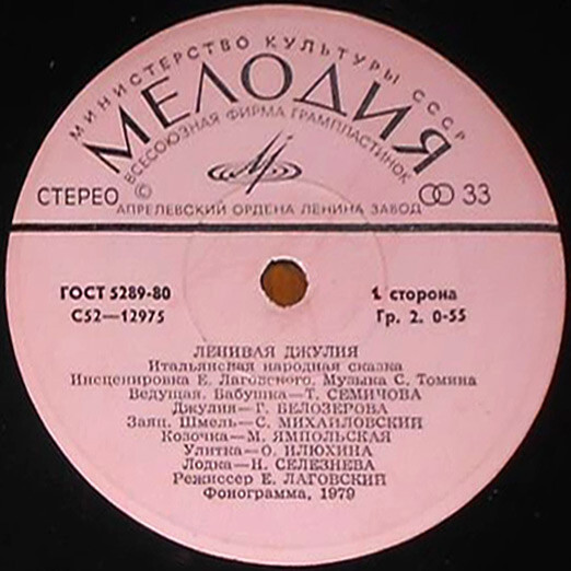 Ленивая Джулия (итальянская сказка)