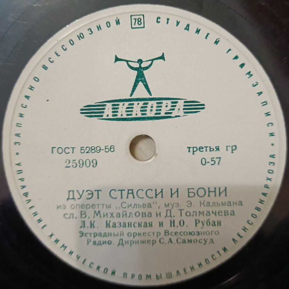 Э. Кальман. Фрагменты оперетты "Сильва"