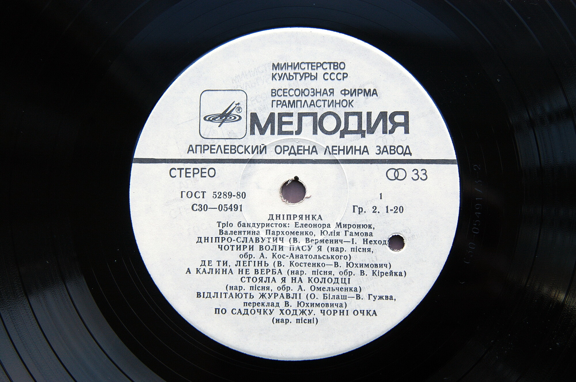 Трио бандуристок "ДНiПРЯНКА" - Е.Миронюк, В.Пархоменко, Ю.Гамова