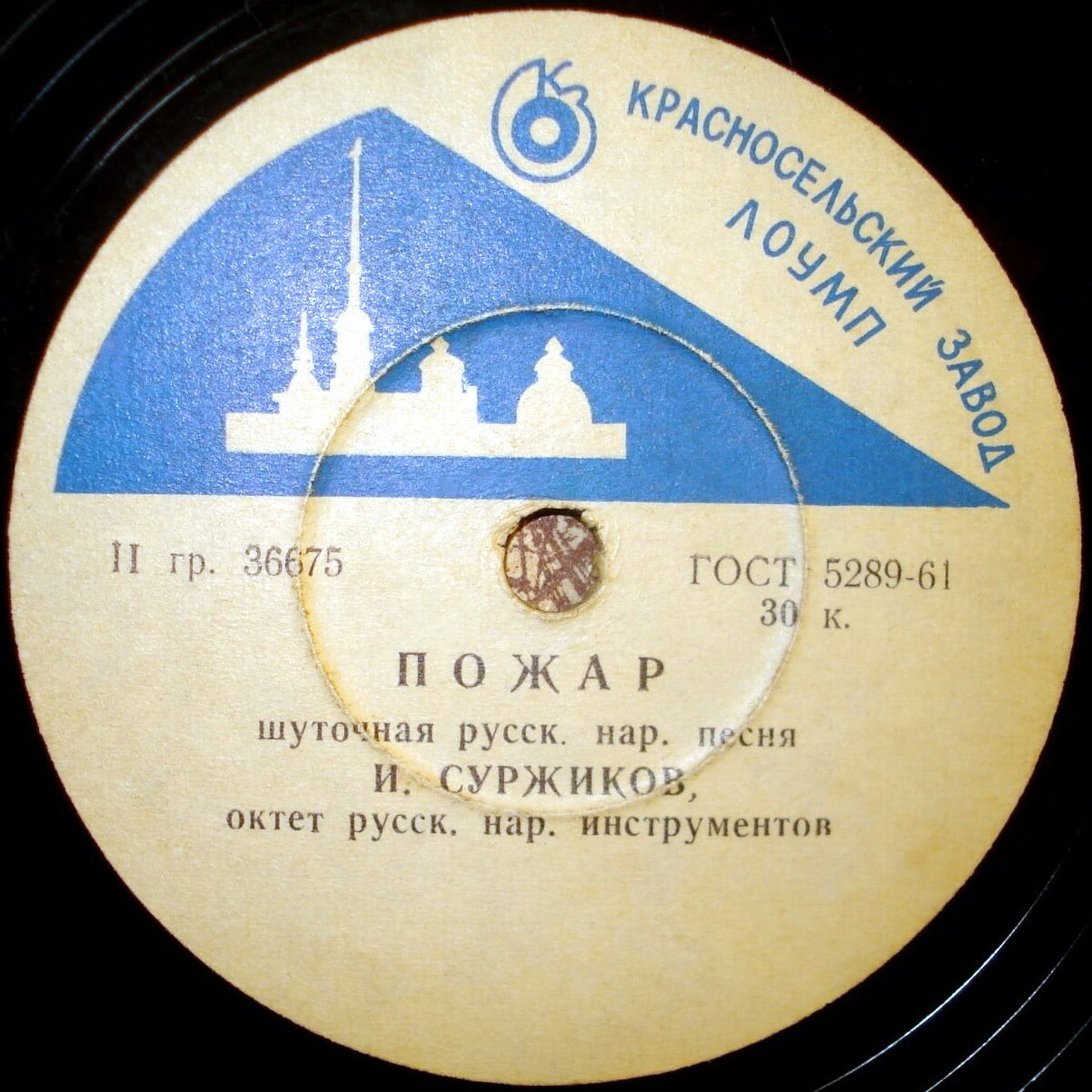 И. Суржиков — Пожар / Коробейники