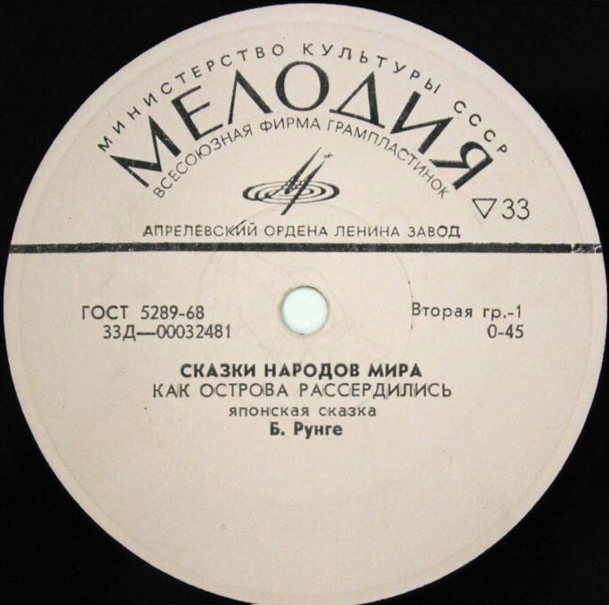 Как острова рассердились (японская сказка)