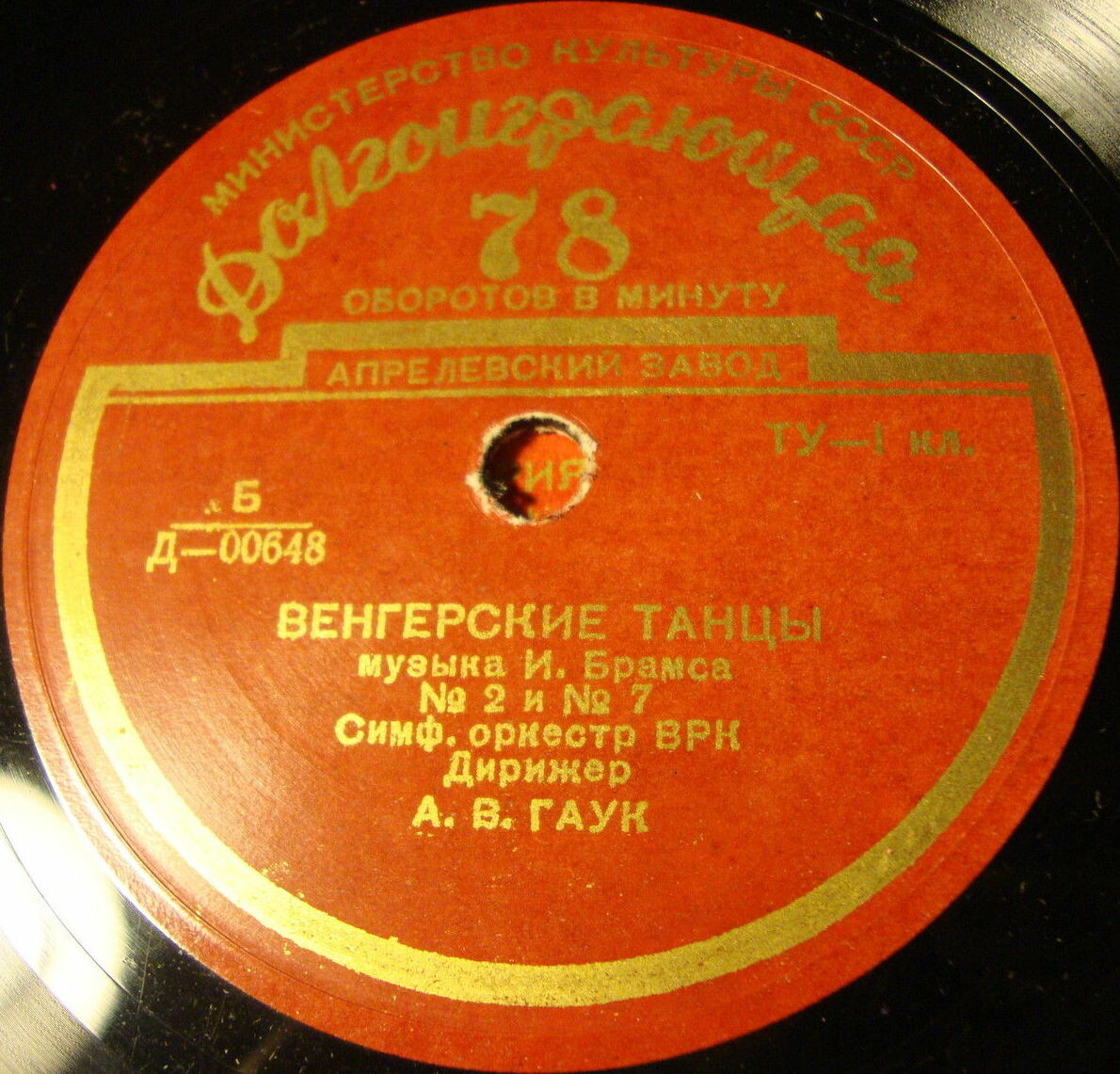 И. БРАМС (1833–1897): Венгерские танцы №№ 2, 7 / 1, 17 (А. Гаук)