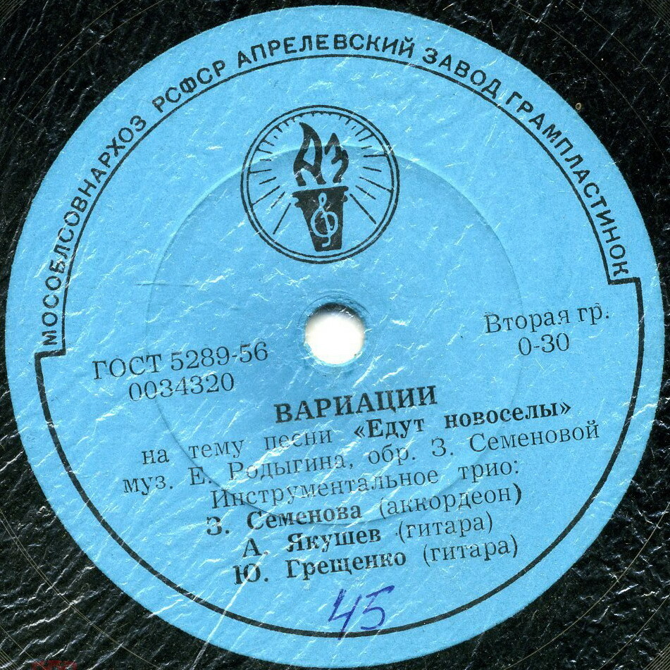 Латненская полька / Вариации на тему песни "Едут новоселы"