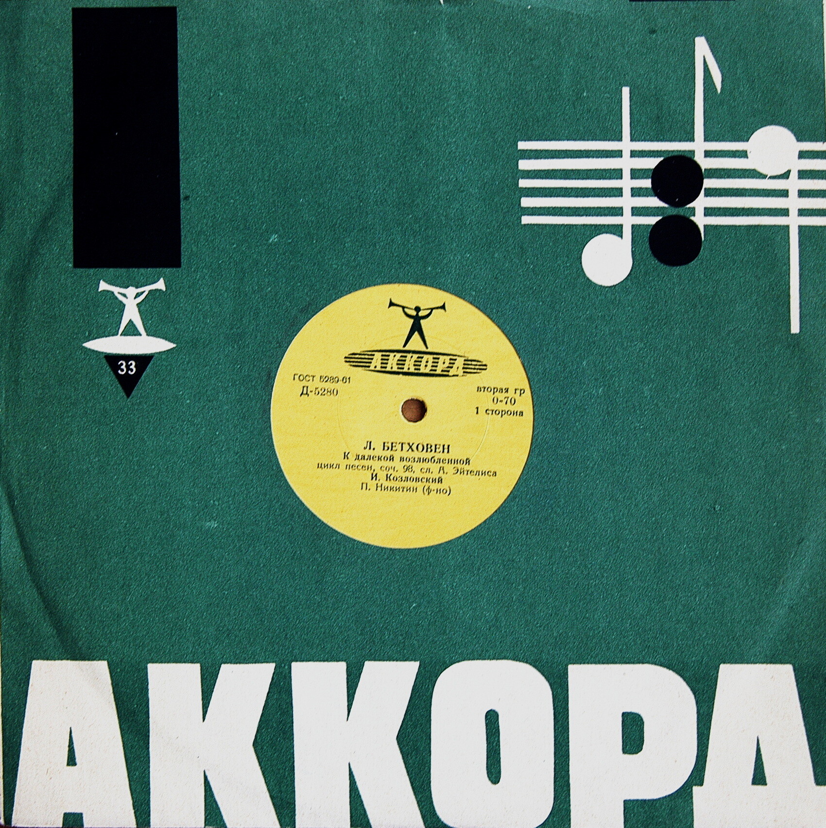 Л. БЕТХОВЕН, Ф. ШУБЕРТ. Поет И. Козловский