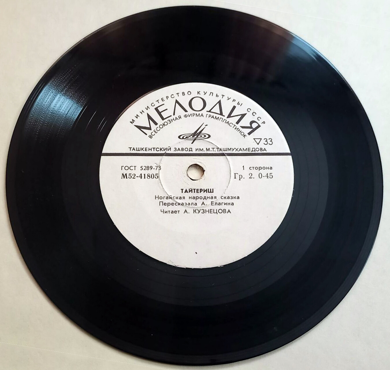 Тайтериш (ногайская сказка)