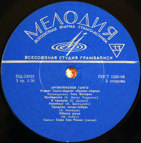 Танго-квартет «Буэнос-Айрес» (Аргентина) - Аргентинское танго