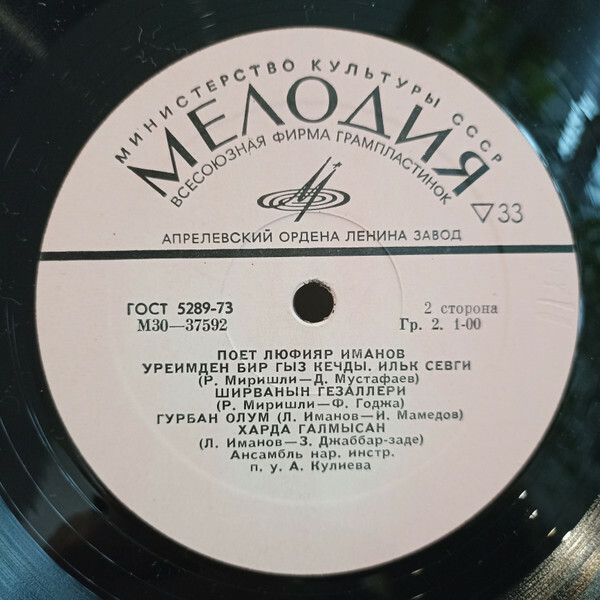 Лютфияр ИМАНОВ поет азербайджанские  песни