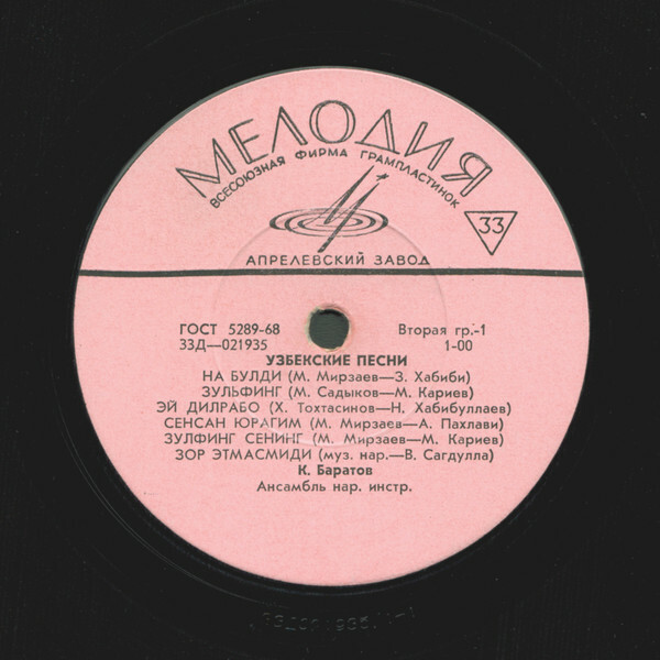 Узбекские песни и мелодии