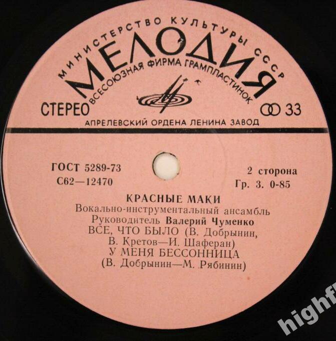 ВИА "Красные маки"