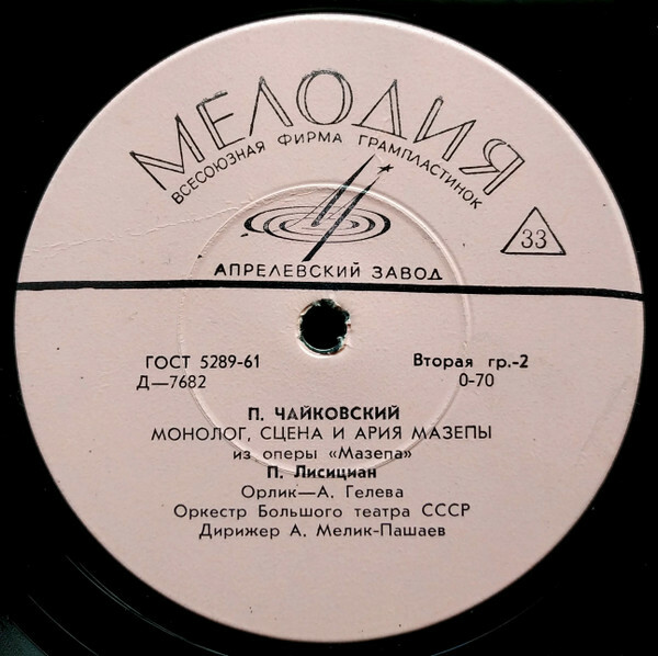 Павел ЛИСИЦИАН (баритон). Сцены и арии из опер П. Чайковского