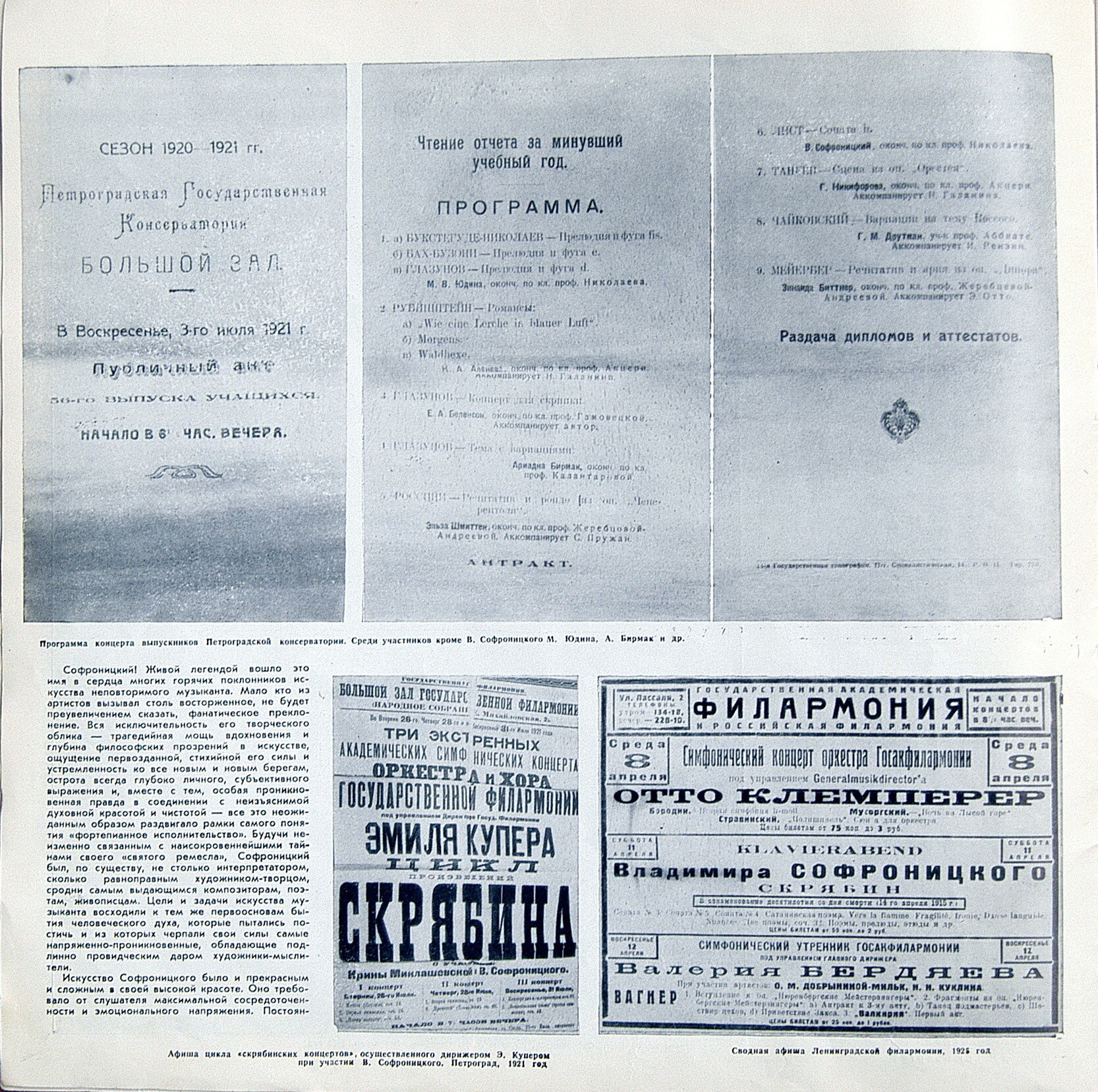 Владимир СОФРОНИЦКИЙ (ф-но) Полное собрание записей. Комплект №8  (6 пл)